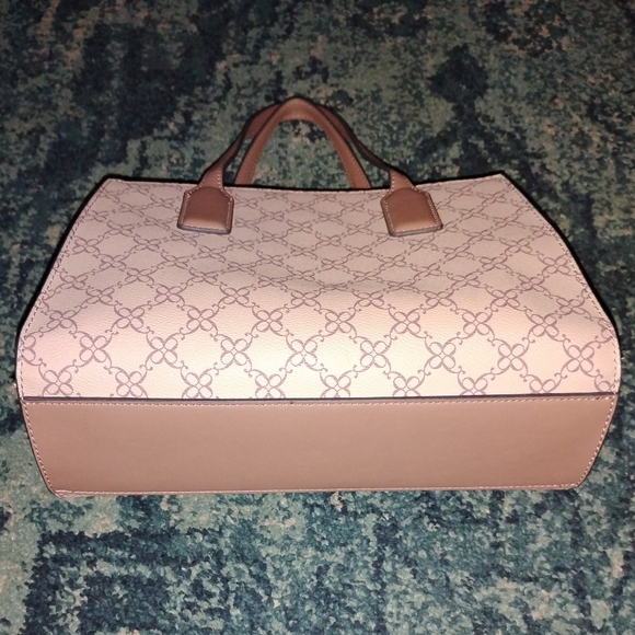 ‼️SOLD‼️Nine West Cream and Brown Satchel - Picture 10 of 10